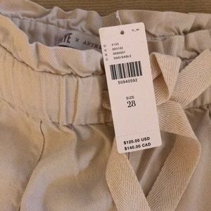 NWT Anthropologie FRYE Shorts